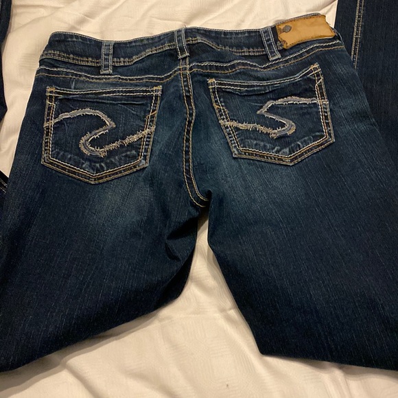 Silver jeans